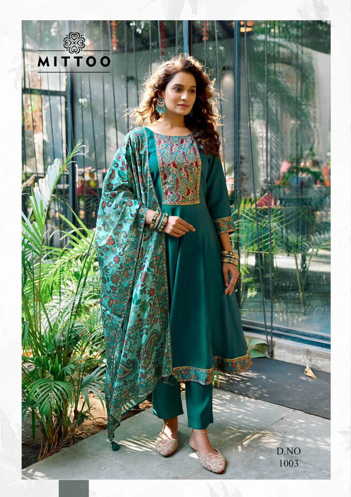 Muskaan By Mittoo Modal Silk Kurti With Bottom Dupatta Suppliers In India